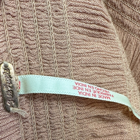 Free People Backless Dress in Peach - Picture 7 of 10